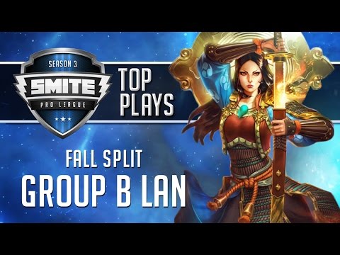 SMITE Pro League 2016 - Group B LAN Top Plays (Fall Split)
