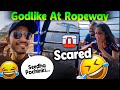 godlike at raigad ropeway🚡 amar scared🤣 admino nub analyst fun😂