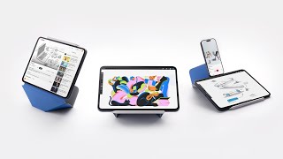 MOFT Dynamic Folio iPad Mini 7 / 6 Hoes Book Case met Standaard Zwart video