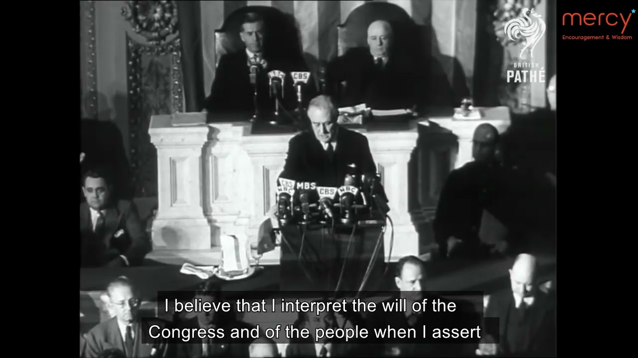 Nước Mỹ tuyên bố chiến tranh với Nhật Bản_Engsub