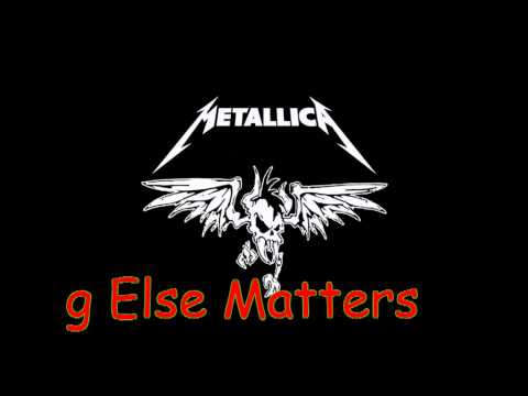 เพลงเพราะๆ Metallica - Nothing Else Matters