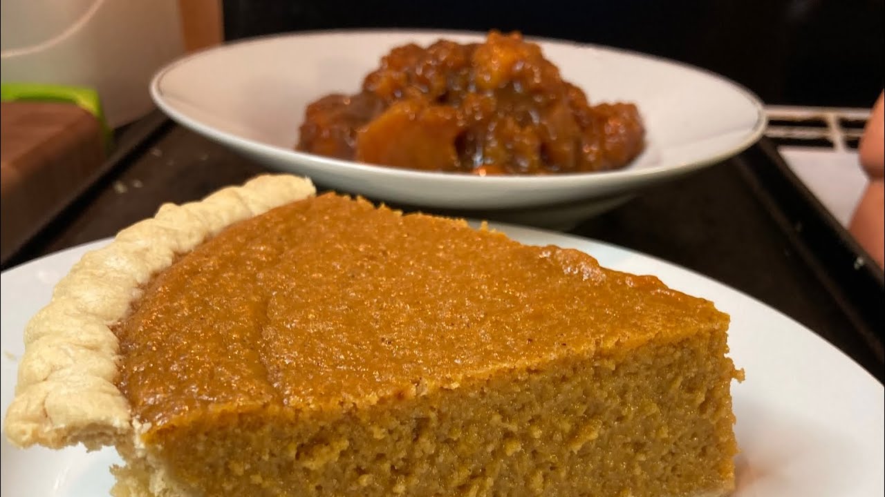 OLD SCHOOL SWEET POTATO 🍠 PIE 🥧/OLD SCHOOL CANDIED SWEET POTATOES 🍠 /HAPPY THANKSGIVING 🦃🍁🥧🦃