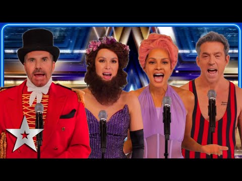AI Judges perform The Greatest Showman | Auditions | BGT 2024