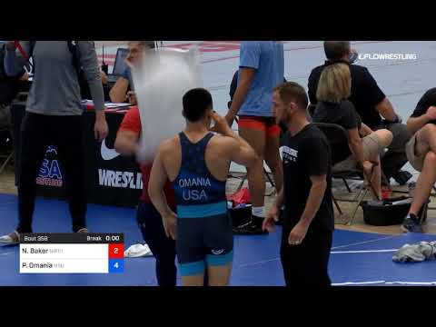 67 Kg Rr Rnd 1 Nolan Baker Northern Illinois RTC Vs Peyton Omania Michigan State 2