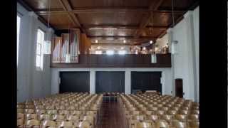 preview picture of video 'Martin-Luther-Kirche Heilbronn mit Glockenläuten'