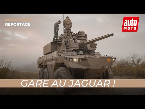 Exclusif : à bord du nouveau char Jaguar de l'armée française