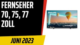 TOP–5. Die besten Fernseher 70, 75, 77 Zoll. Juni 2023. Test & Vergleich | Deutsch