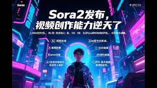 OpenAI最新发布Sora 2，视频创作能力逆天。居然还自带声音，Cameo功能与AI视频创作新体验。#sora #sora2 #AI视频 #AI视频创作 #Cameo #remix #花和尚