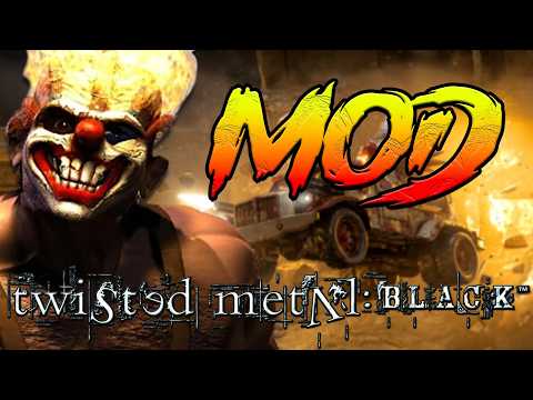 WORLD'S FIRST Twisted Metal: BLACK MOD! | LIVE SHOWCASE