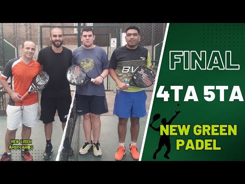 Final Torneo «New Green Padel» 4ta 5ta 19/11/2017