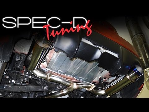SPECDTUNING INSTALLATION VIDEO: 2013-UP FR-S & BRZ CATBACK EXHAUST
