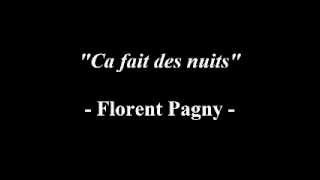 Ca fait des nuits - Florent Pagny