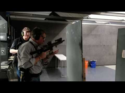 Indoor range ar pistol drills