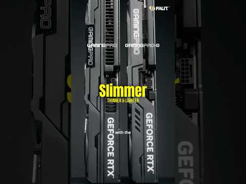 PALIT GeForce RTX 5070 Ti &amp; RTX 5070 "GamingPro-S" Slimmer Version
