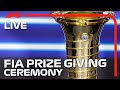 LIVE: 2021 FIA Prize-Giving Ceremony