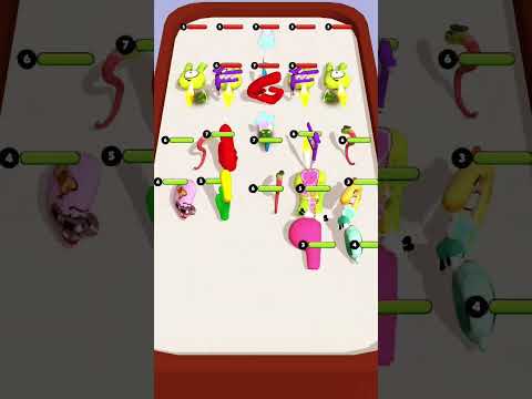 Merge Alphabet Letter Go' Vs Merge ABC lore Run. Number Lore