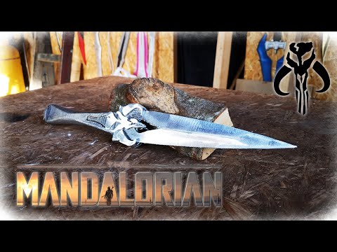 Mandalorian Weapon Making Aluminum Dagger