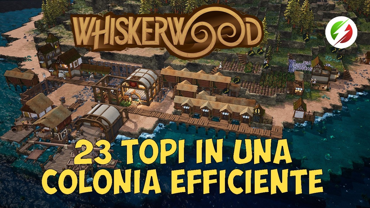 Usare 23 topi per una colonia efficiente su Whiskerwood