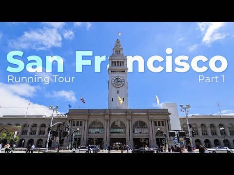 San Francisco Waterfront | 6 Mile Virtual Run to the Golden Gate | Part 1