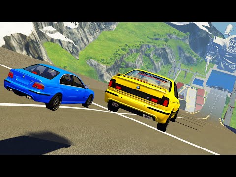 Crazy High Speed Jumps #63 BeamNG Drive