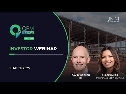 QPM Energy (ASX:QPM) - Half Year Results Investor Webinar - 18 March 2025