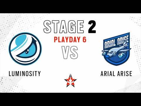 Luminosity vs Arial Arise // NA Challenger League - Stage 2 - Playday 6