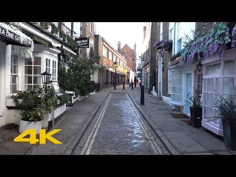 London Walk: Hampstead【4K】