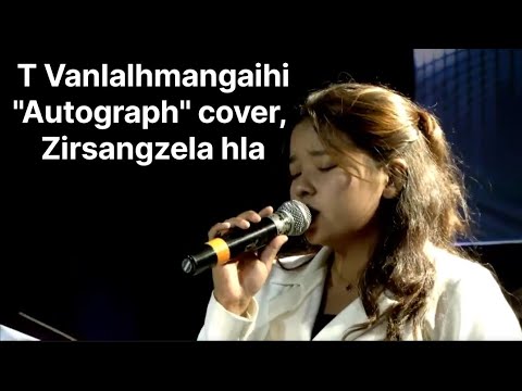 T Vanlalhmangaihi-Autograph(Cover Zirsangzela Hnamte hla)