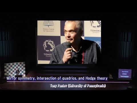 Mirror symmetry, intersection of quadrics, and Hodge theory - Tony Pantev