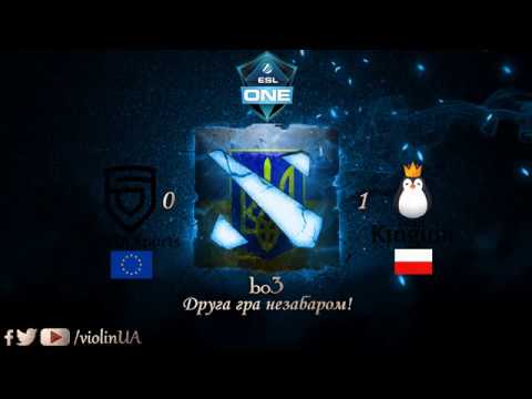 Kinguin vs PENTA Sports game 2 ESL One Katowice 2018 Major: EU Qualifier [Українською] by violinUA