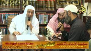 مناقشة الأبحاث والأحاديث بمكتبة مسجد أهل السنة بمنية سمنود 04 04 2017 6
