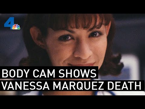 Body Cam Footage Shows the Moments Before Violent Death of Actress Vanessa Marquez  | NBCLA