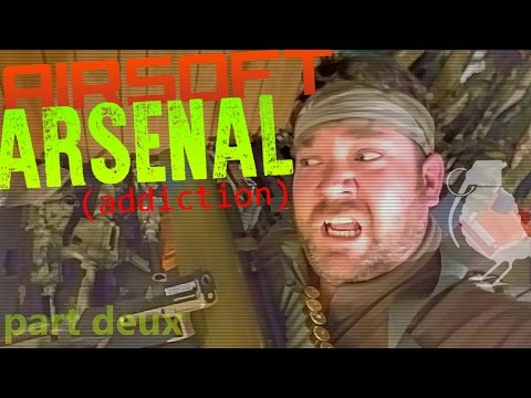 20+ Guns! My Airsoft Collection... is dusty.