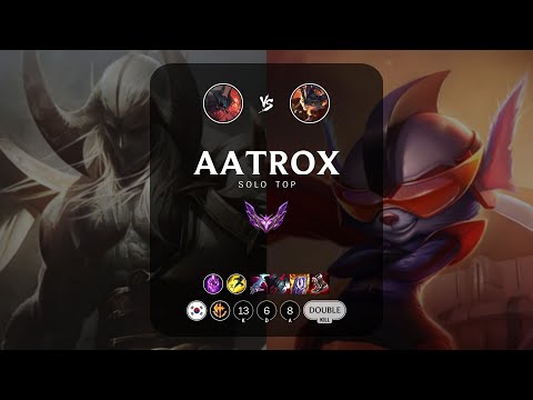 Aatrox Top vs Rumble - KR Master Patch 13.5