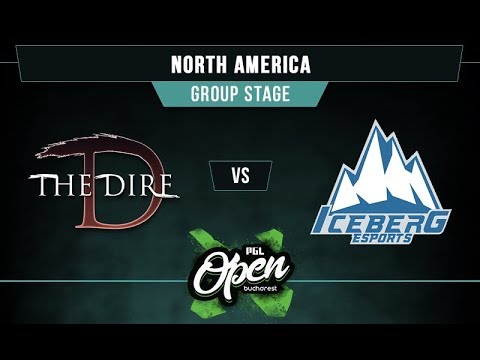 Dire vs Iceberg Game 2 - PGL Bucharest NA Qualifier Group A - @BreakyCPK @SkimGaming