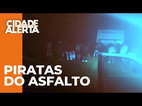 Piratas do asfalto assaltam ônibus na PR-317 em Engenheiro Beltrão