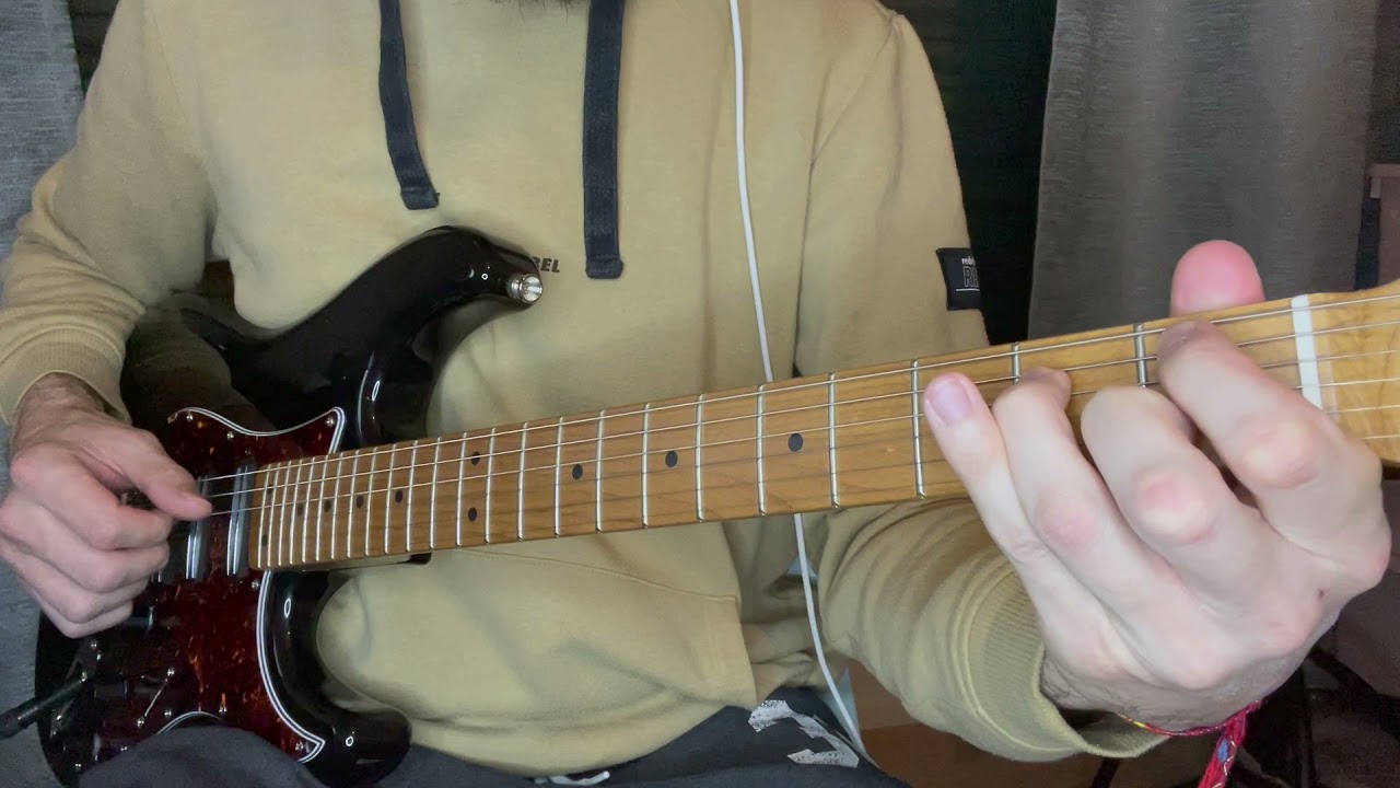 Roberto Barlocci playing I Remember My Name from Squid Game as a MelodyChords arrangement on solo guitar