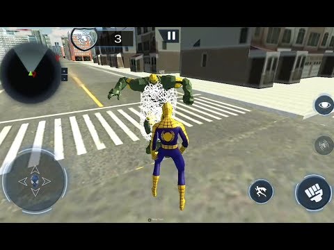 Spider Crime City Rescue Game | Spider Hero City Robot Battle 3d - Android GamePlay