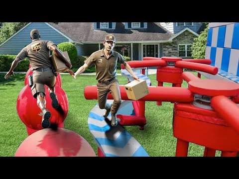 Delivery Man Ninja Warrior!