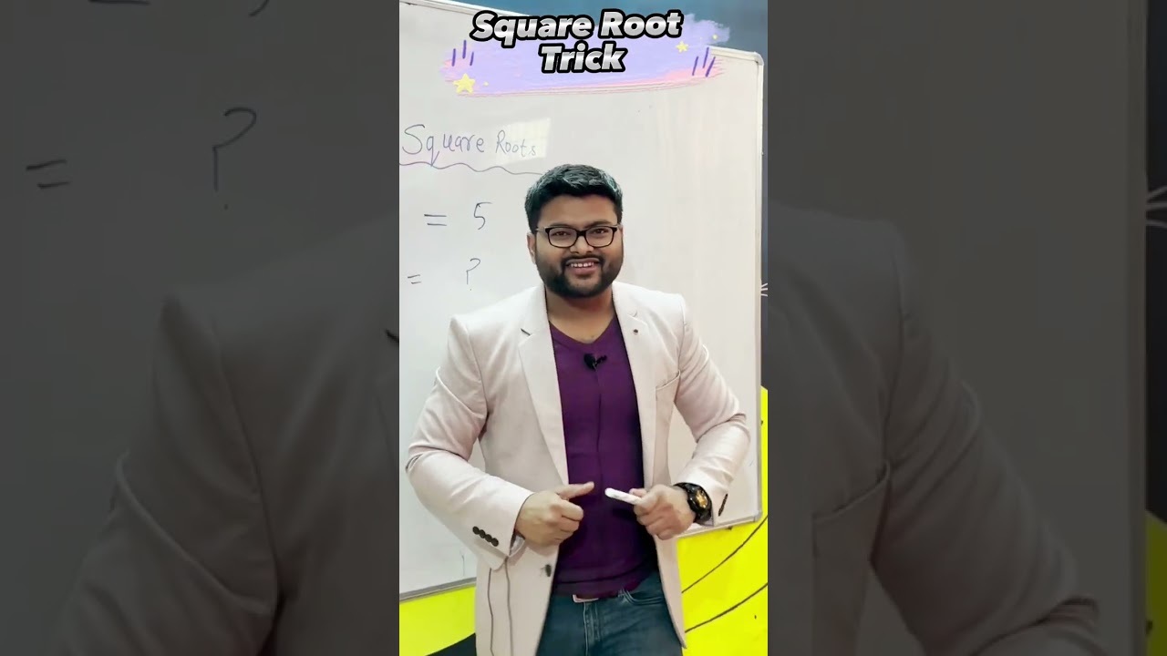 Short Tricks on Square Root in 5 Seconds #shorttricks #shorttricksmaths #shorts