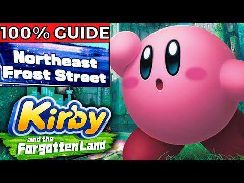 Northeast Frost Street All Waddle Dees 100% Guide | Kirby and the Forgotten Land
