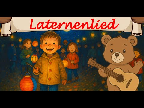 🐻🎶Laterne Kinderlied - Lichter im Herbst – Das Laternenlied | Notenbär