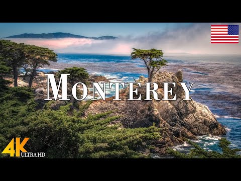 Monterey, California 4K Ultra HD • Stunning Footage, Scenic Relaxation Film with Calming Music.