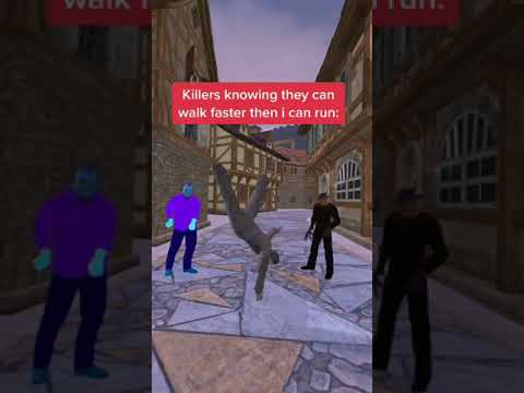 When you try to escape in a horror movie