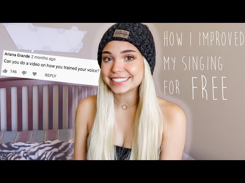 how I improved my singing for FREE (No vocal coaches)