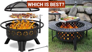 Best BBQ Grill Fire Pits Review in 2025 || Top 5 Best Grill Fire Pits