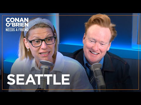 How Claire Danes Helped Conan Impress His Wife | Conan O'Brien Needs A Friend