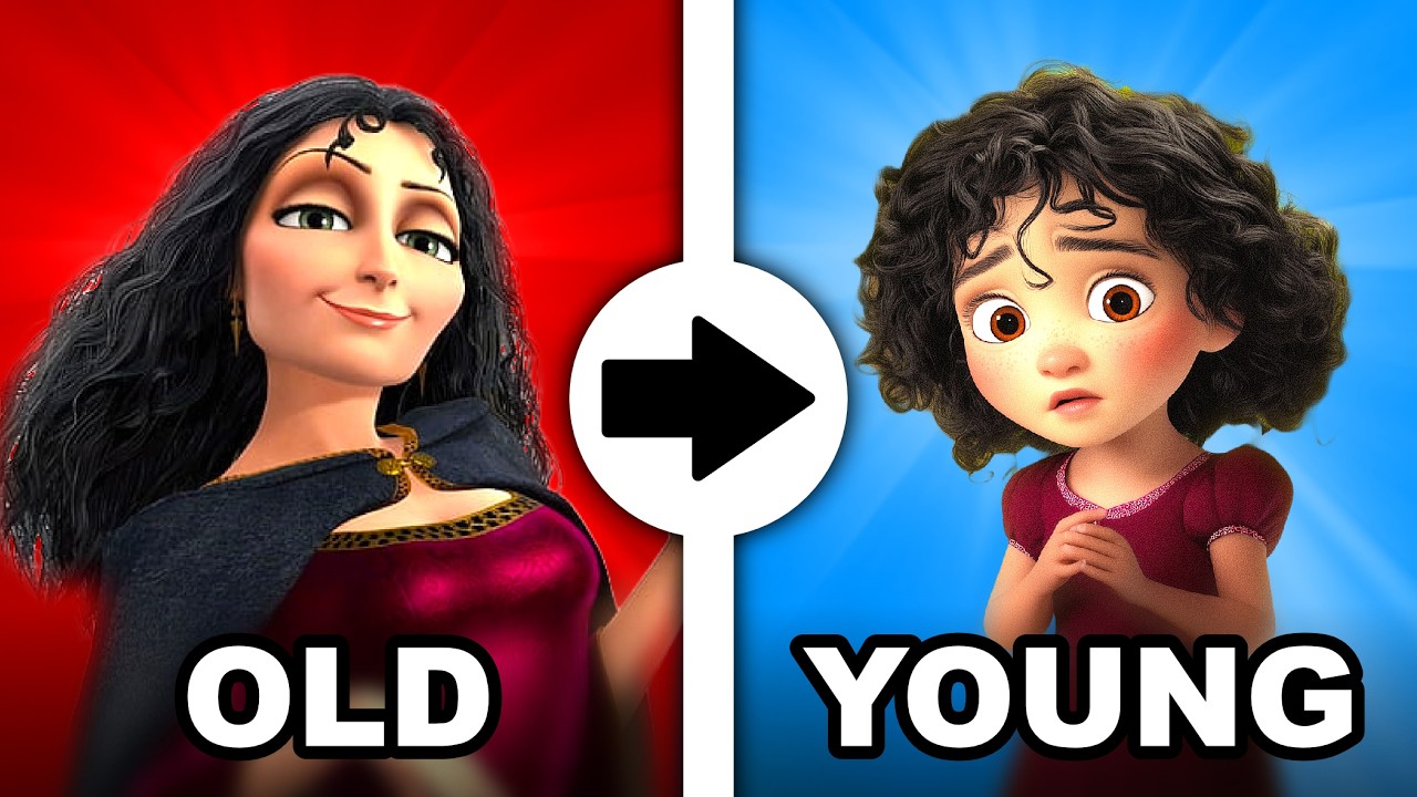 Tangled Characters As Other Ages