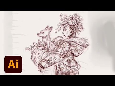 Live Illustration! With Kei Acedera & Rocky Roark | Adobe MAX 2018 | Creative Cloud