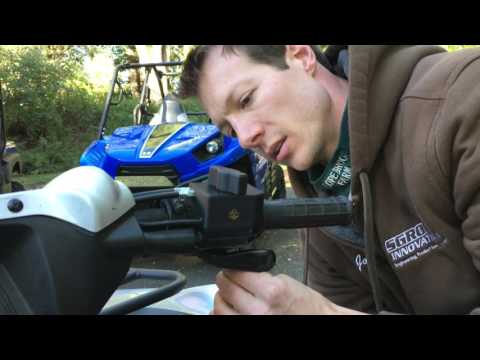 Manual 4WD and Diff Lock Lever for Kawasaki Brute Force, Prairie